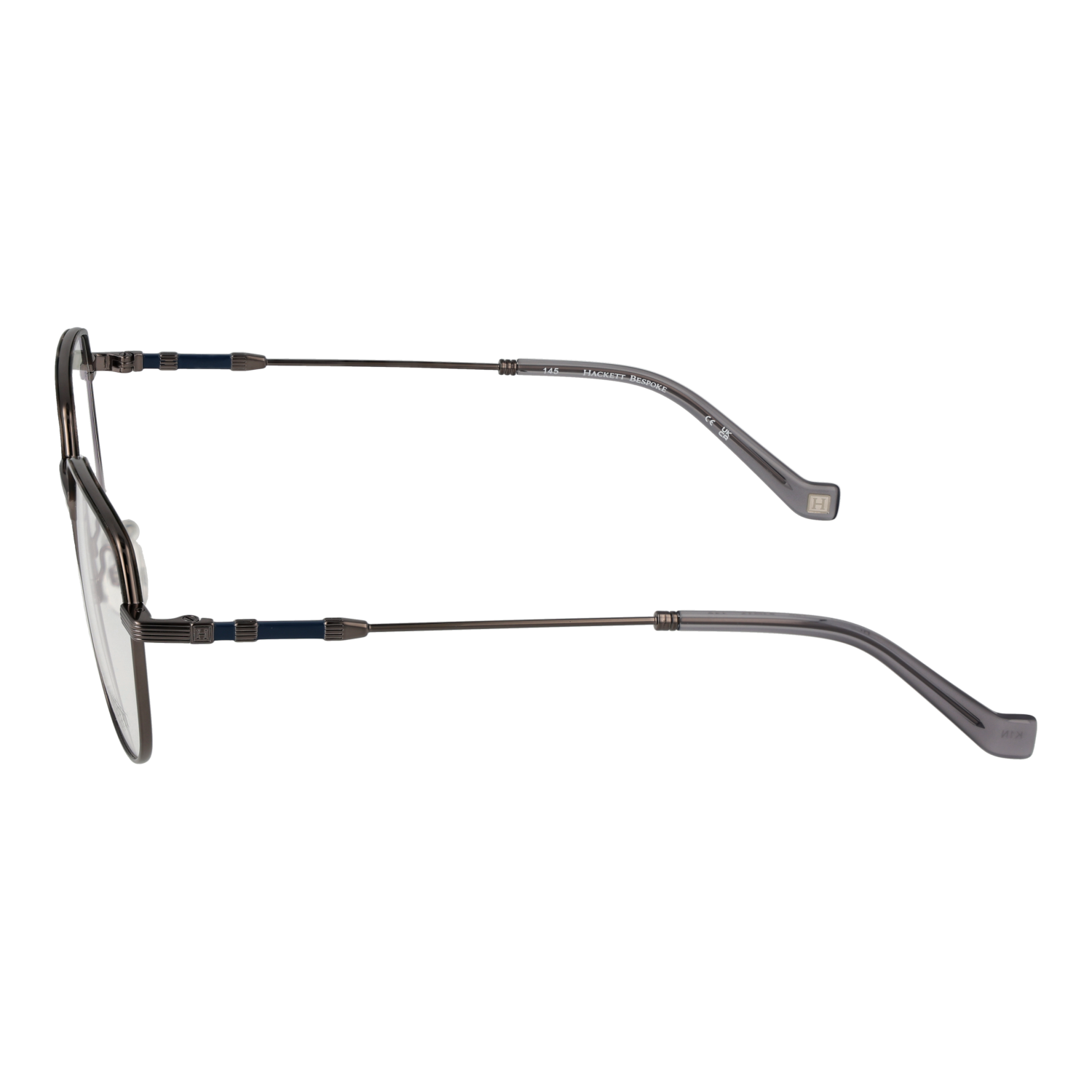 Σκελετός Γυαλιών Hackett Bespoke Round με Μεταλλικό σκελετό - Image 9