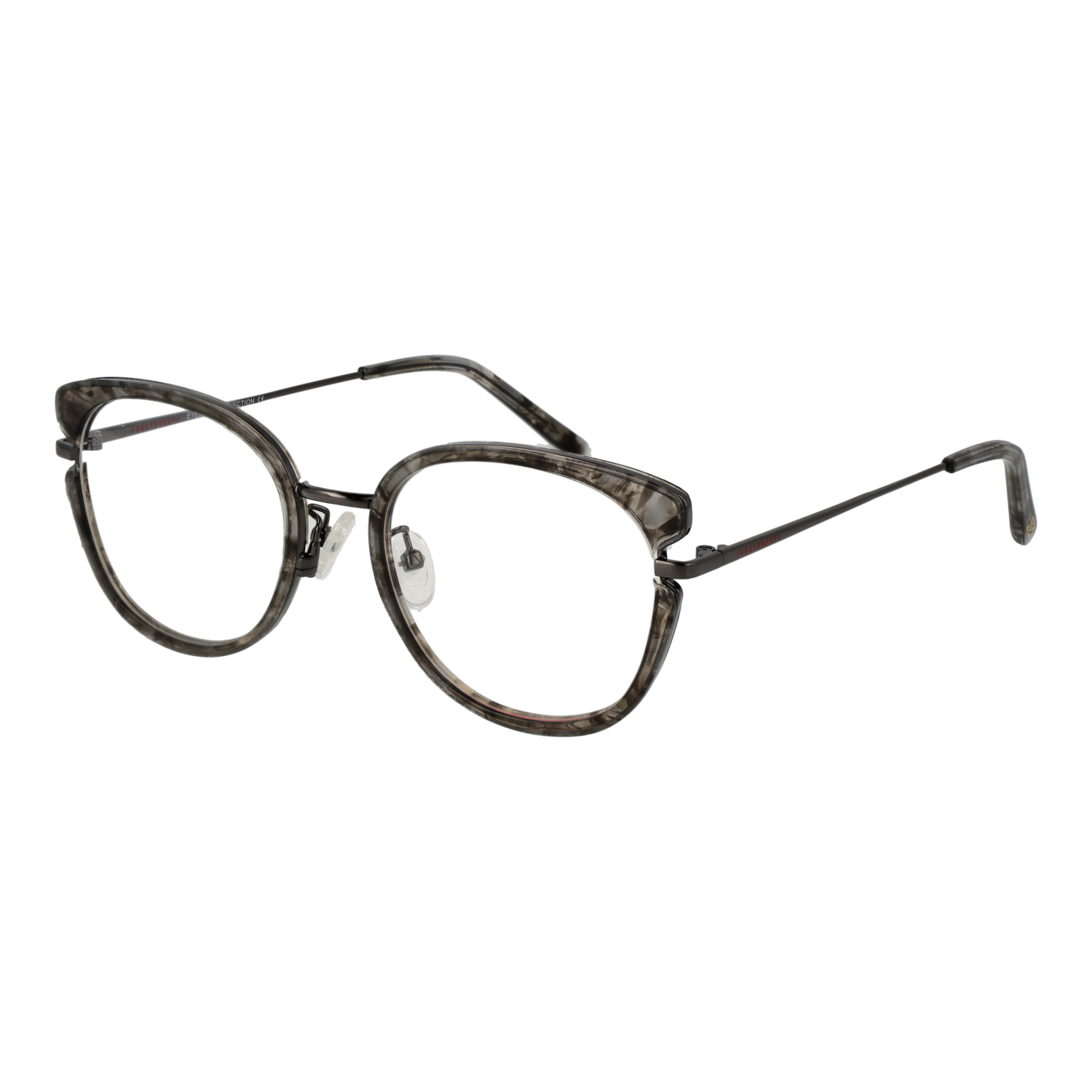 Σκελετός Γυαλιών Funky Buddha Cat Eye με Μεταλλικό σκελετό - Image 4