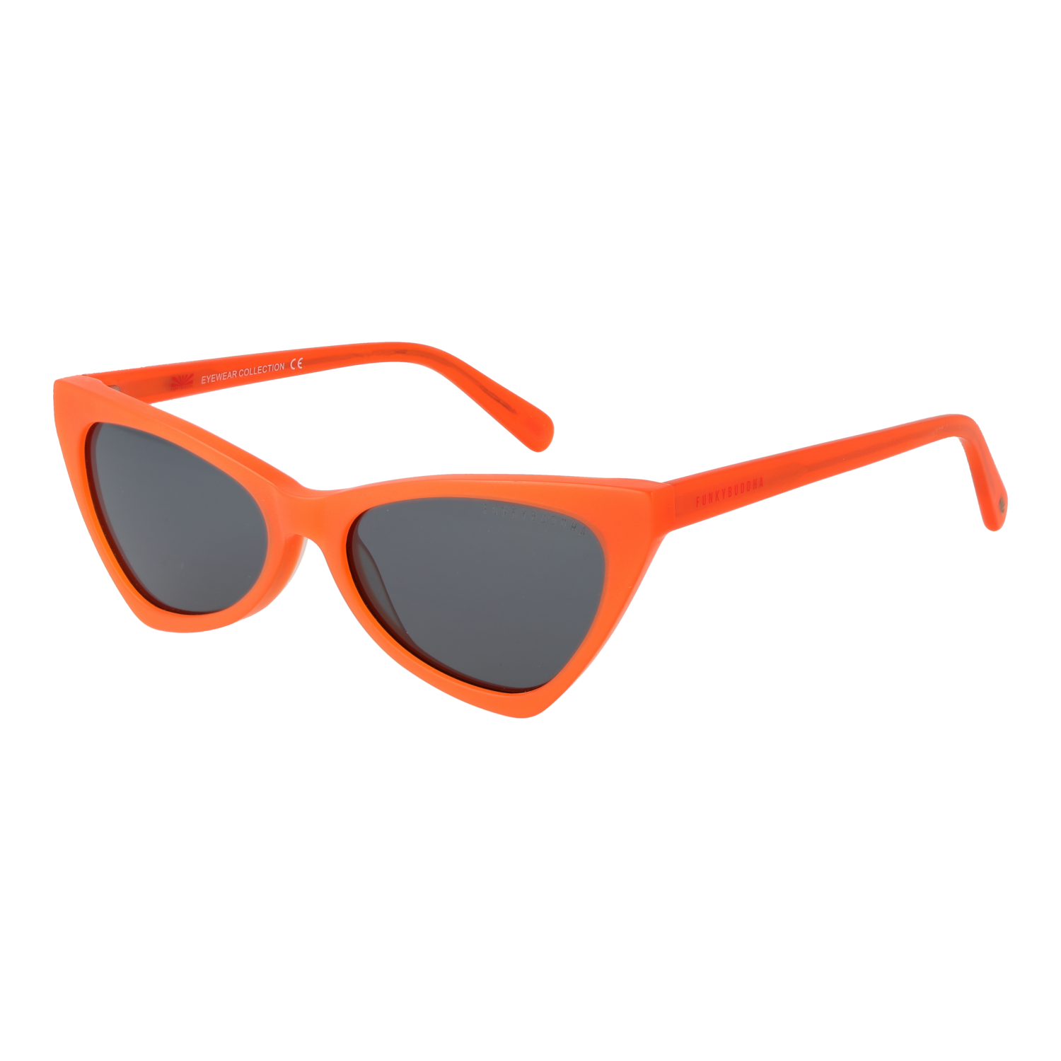 Sunglasses Funky Buddha Cat Eye με Plastic σκελετό - Image 4
