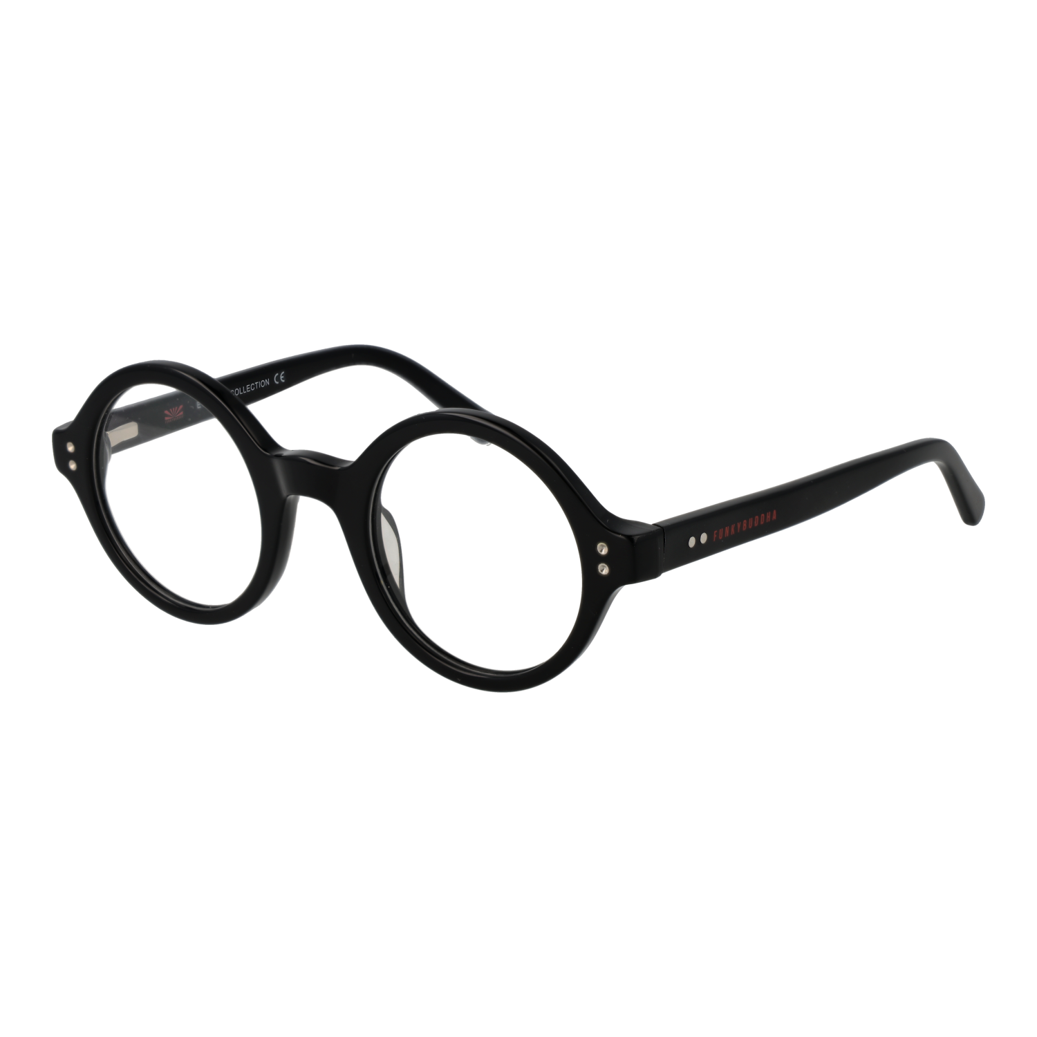 Σκελετός Γυαλιών Funky Buddha Round με Plastic σκελετό - Image 4