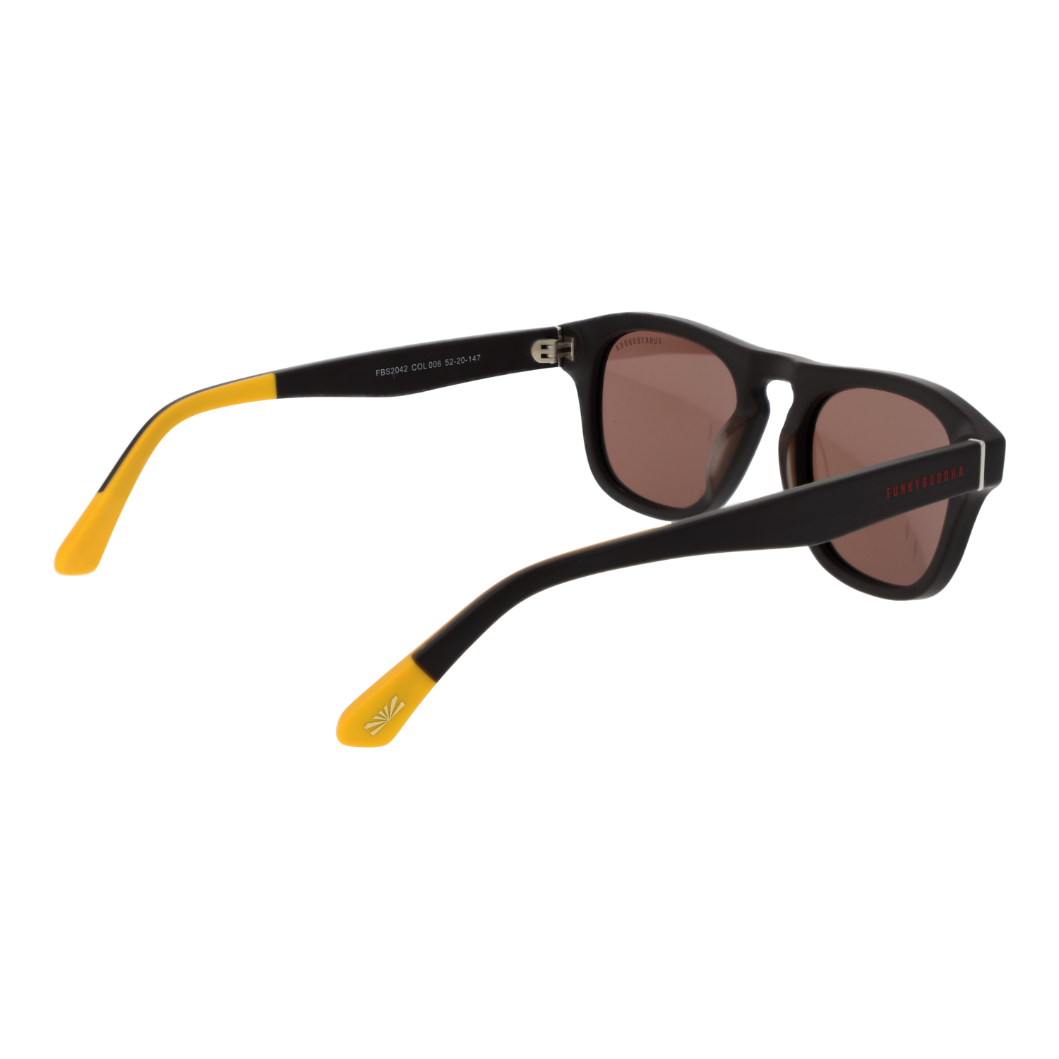 Sunglasses Funky Buddha Rectangle με Plastic σκελετό - Image 6