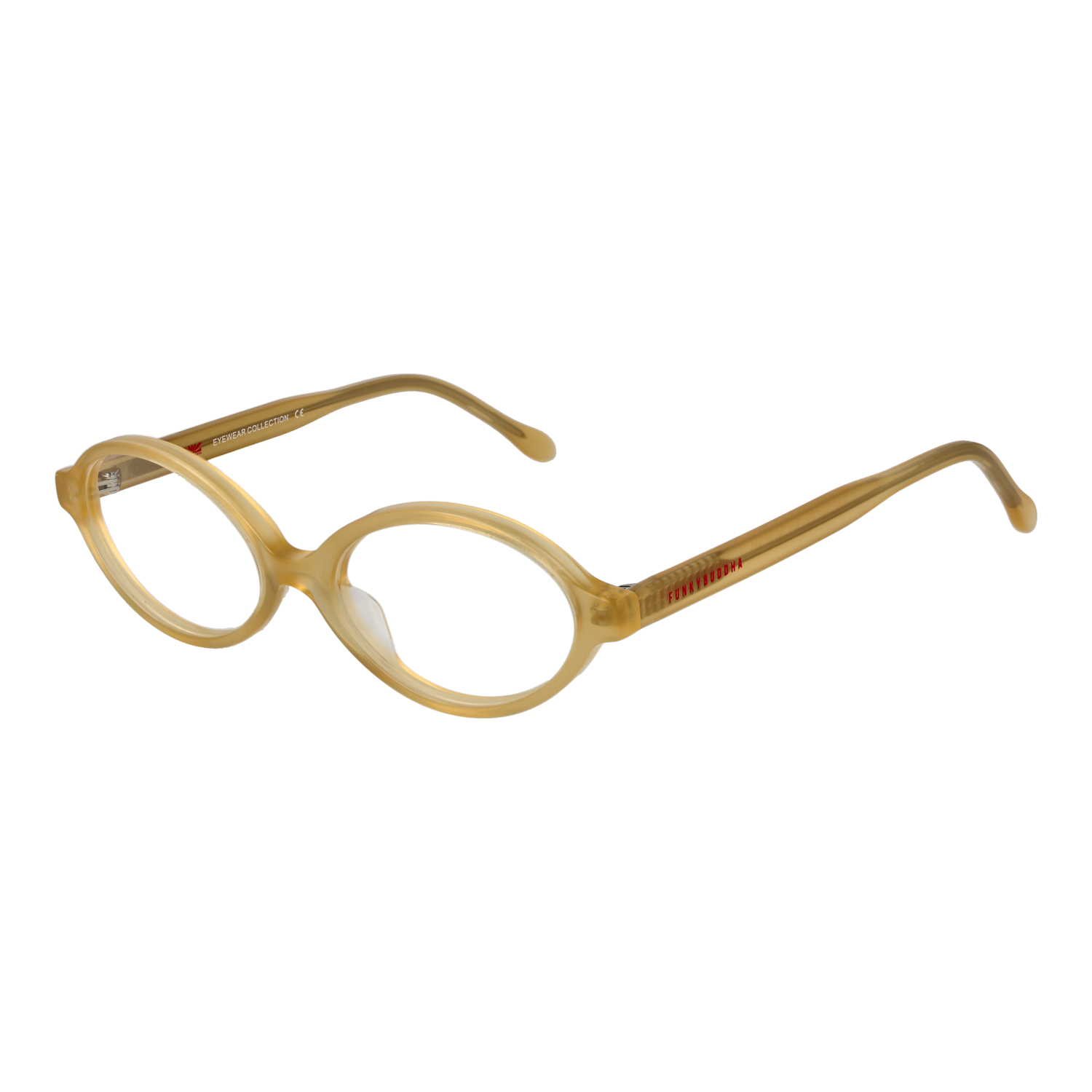 Σκελετός Γυαλιών Funky Buddha Oval με Plastic σκελετό - Image 4