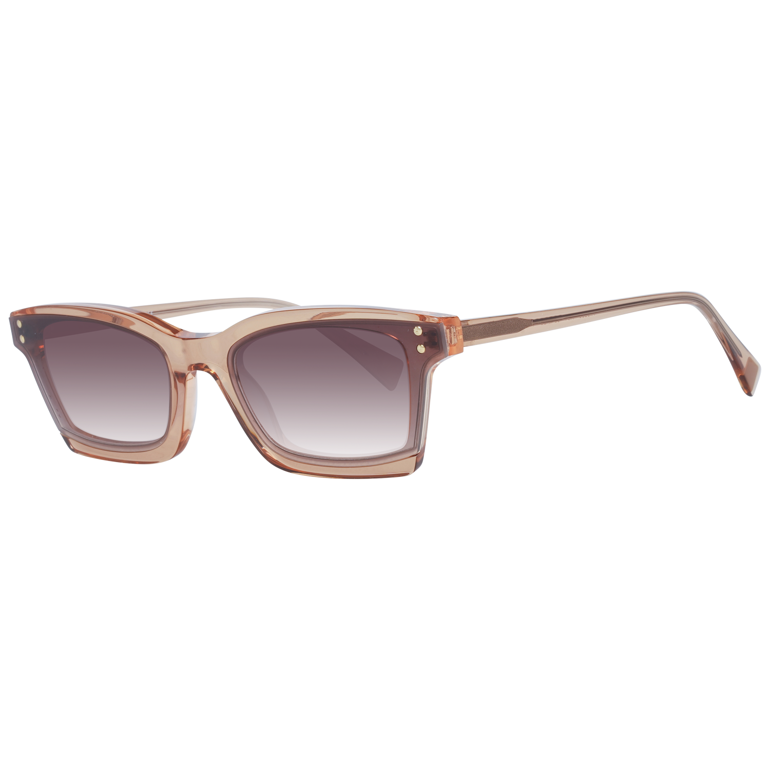 Sunglasses Ana Hickmann Rectangle με Plastic σκελετό - Image 7