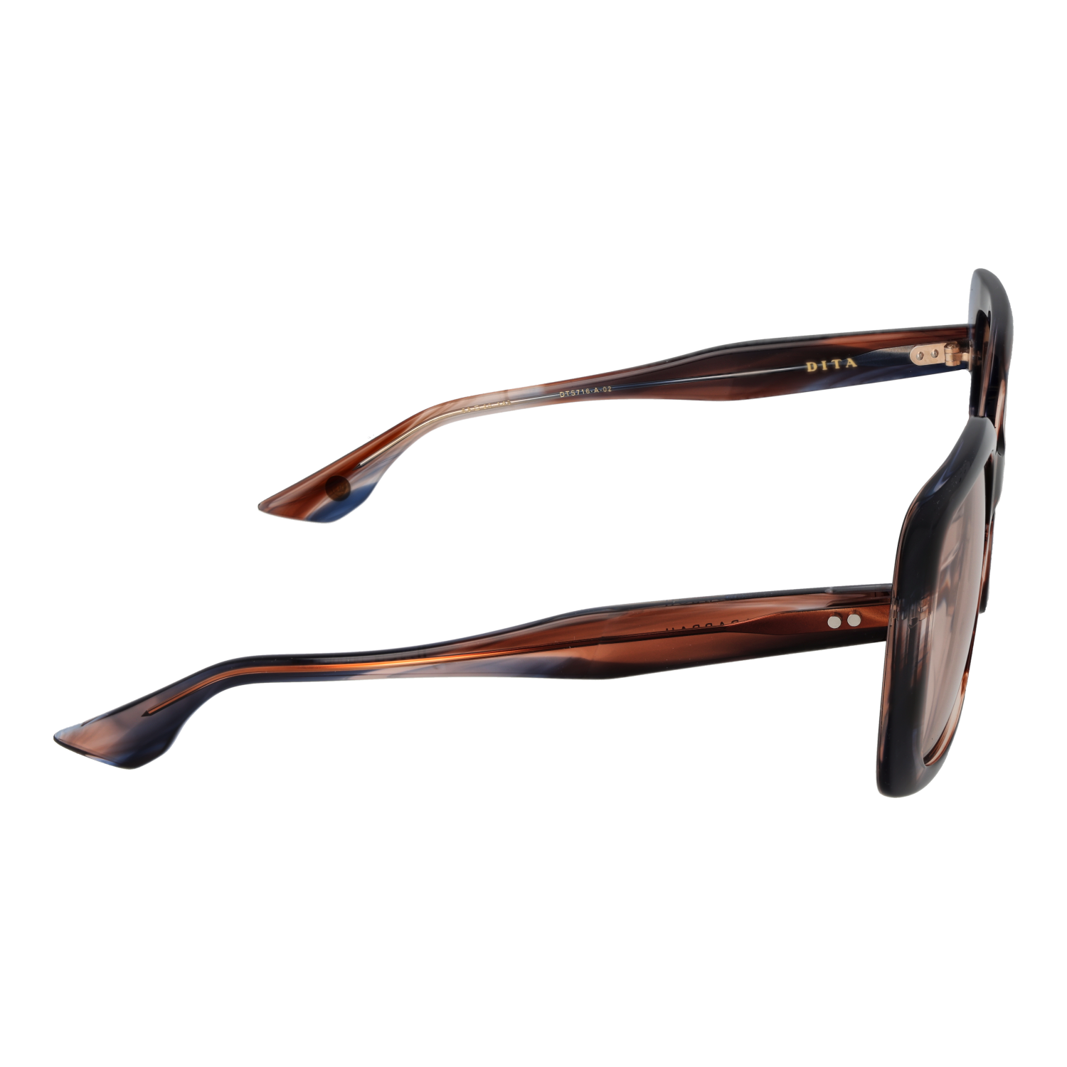Sunglasses Dita Rectangle με Plastic σκελετό - Image 6