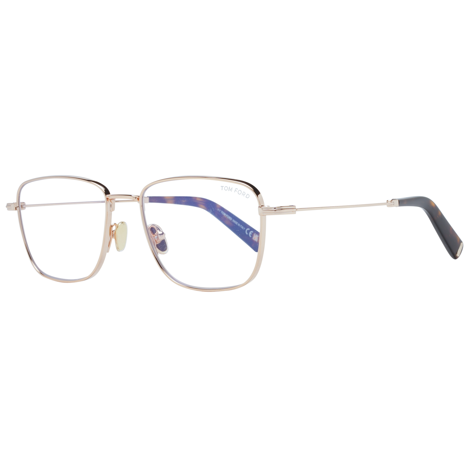 Frames with Blue-Filter Lenses Tom Ford Rectangle με Μεταλλικό σκελετό - Image 4