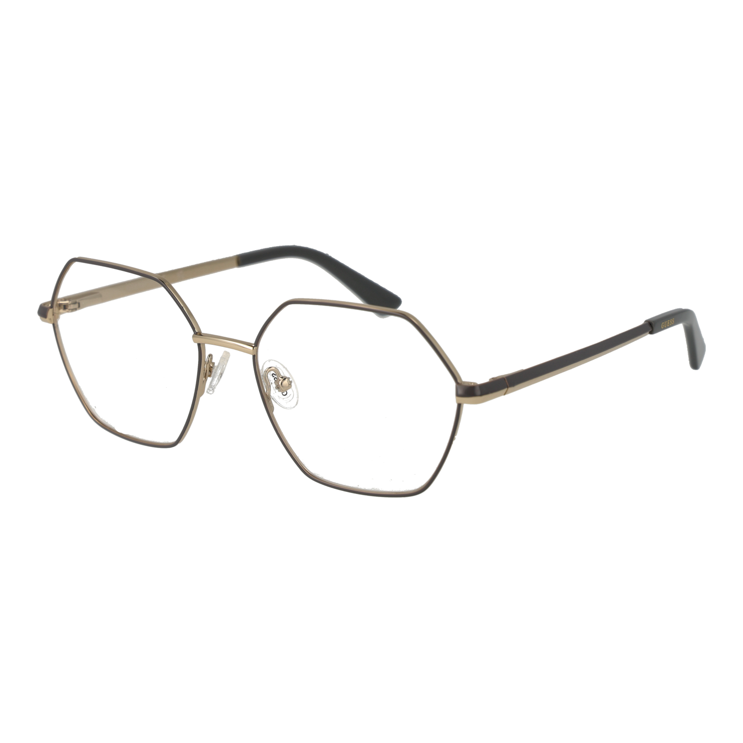 Σκελετός Γυαλιών Guess Rectangle με Μεταλλικό σκελετό