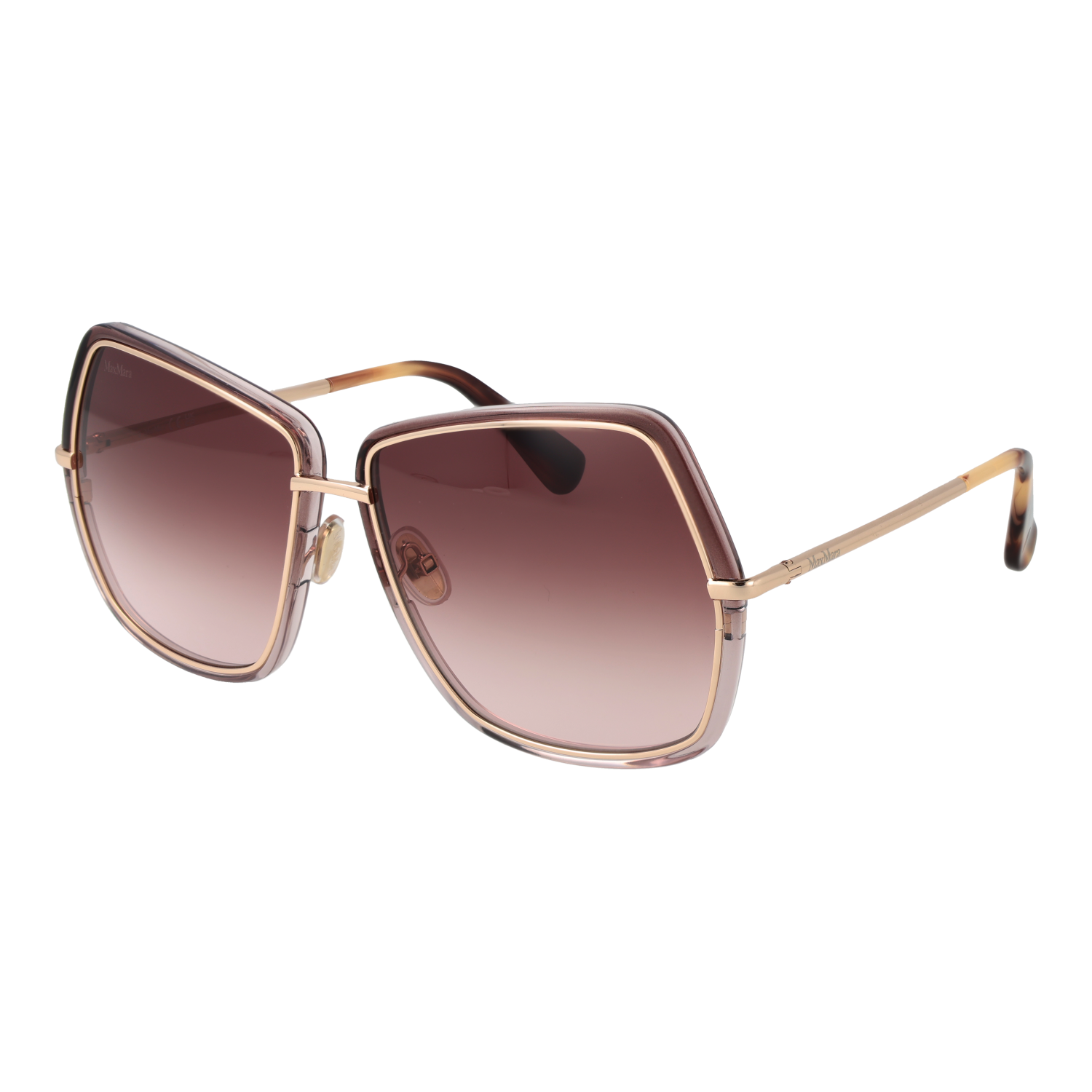Sunglasses Max Mara Geometric με Μεταλλικό σκελετό - Image 4