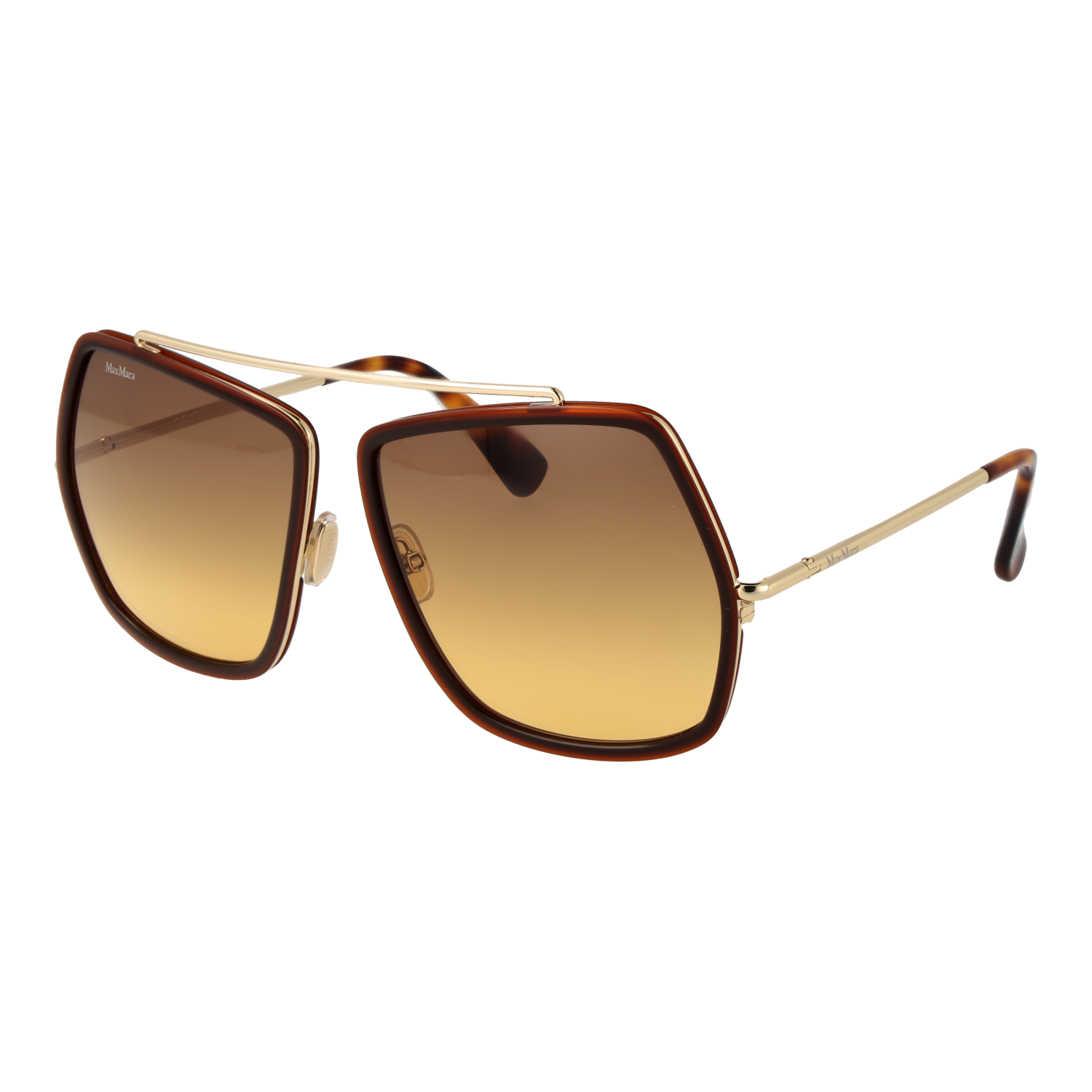 Sunglasses Max Mara Geometric με Μεταλλικό σκελετό - Image 4