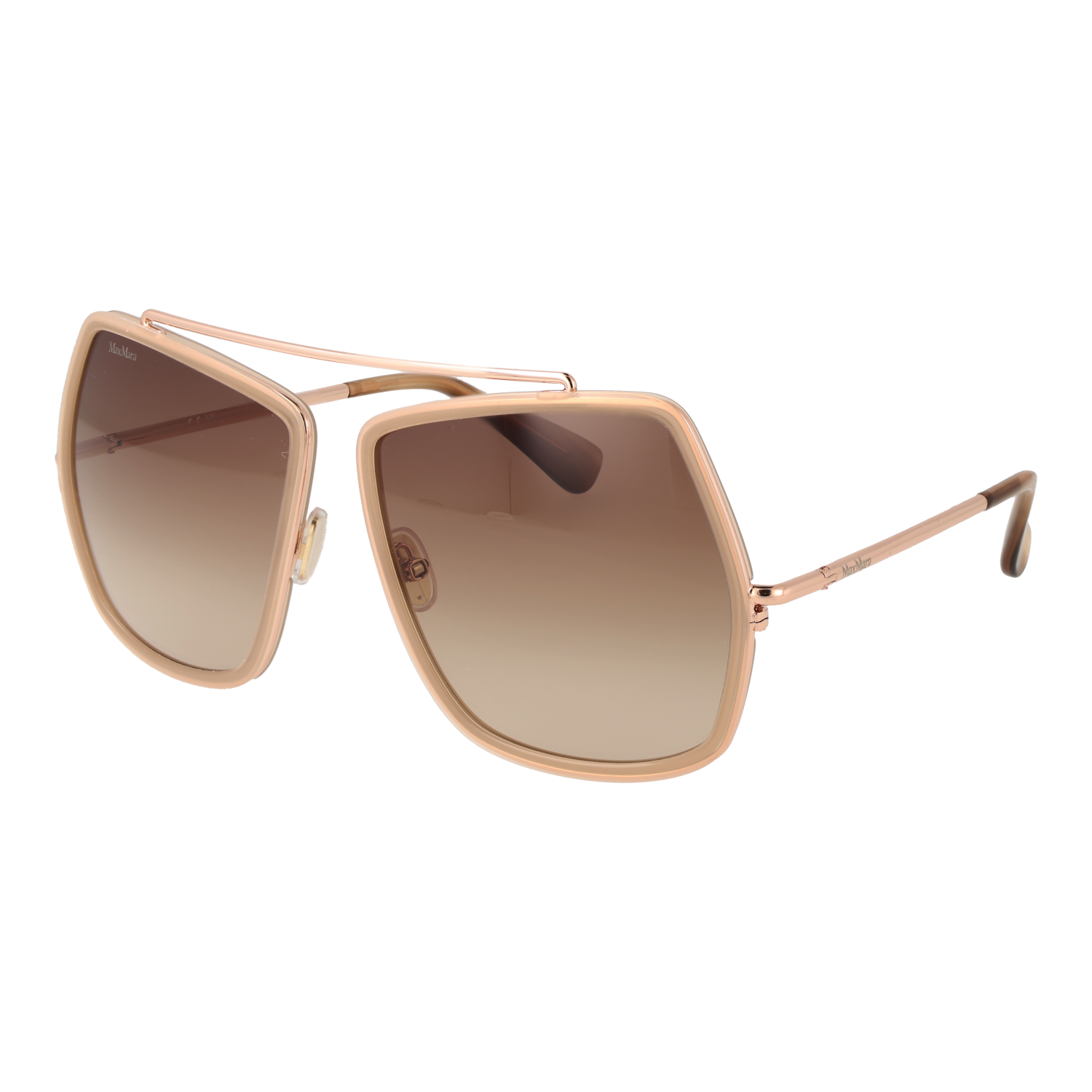 Sunglasses Max Mara Geometric με Μεταλλικό σκελετό - Image 4