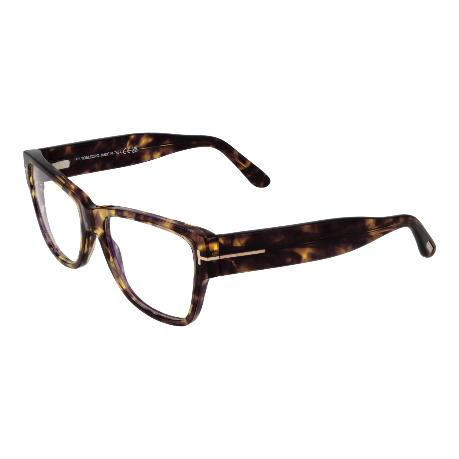 Frames with Blue-Filter Lenses Tom Ford Rectangle με Plastic σκελετό - Image 4