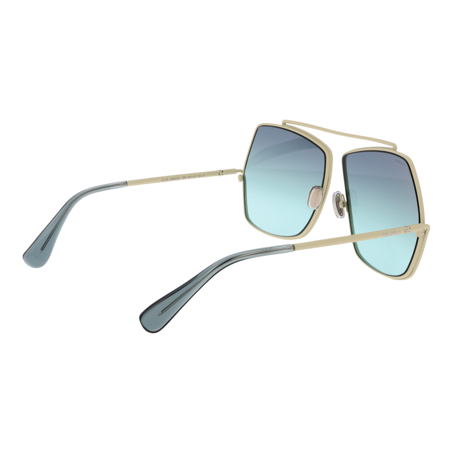 Sunglasses Max Mara Geometric με Μεταλλικό σκελετό - Image 6