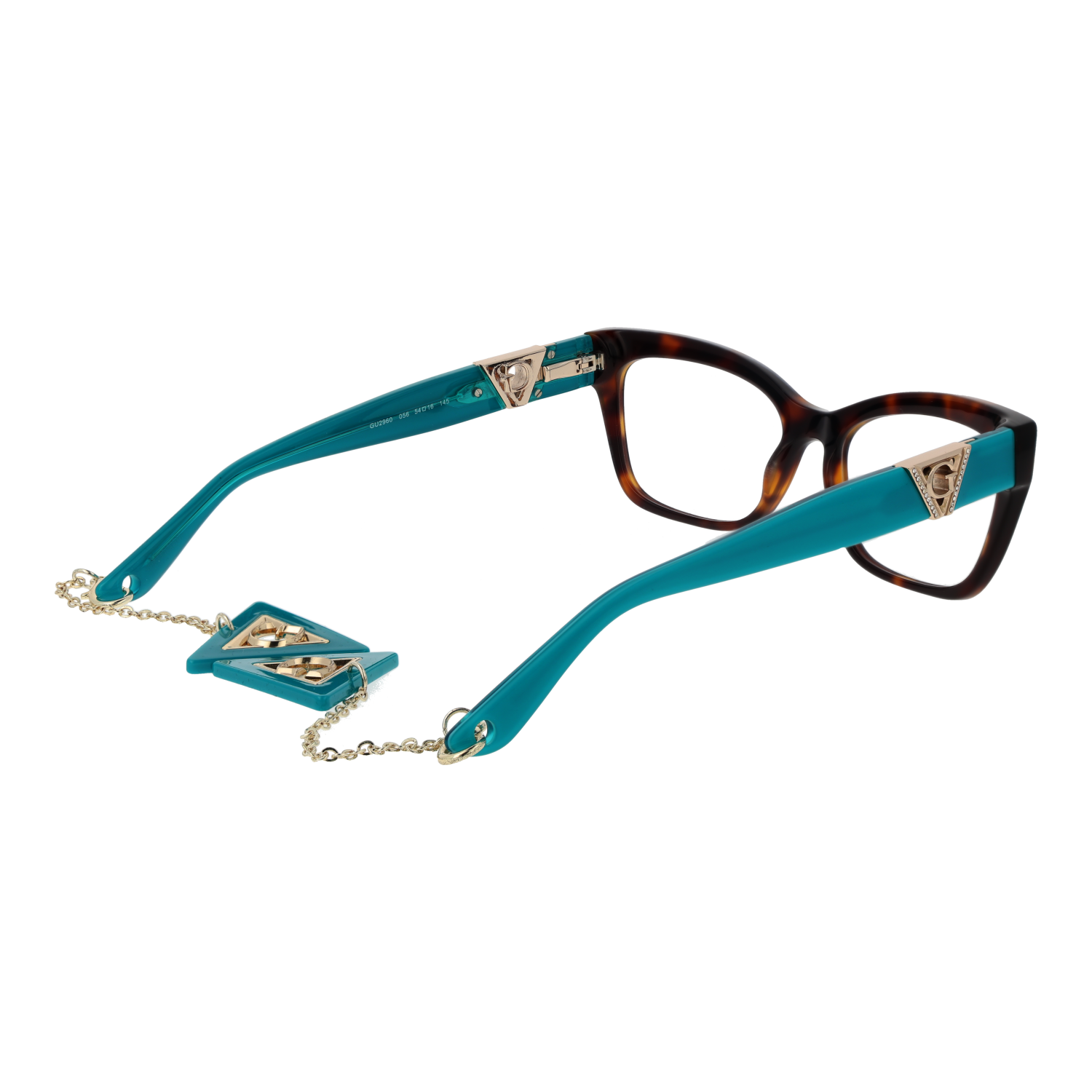 Σκελετός Γυαλιών Guess Rectangle με Acetate σκελετό - Image 3