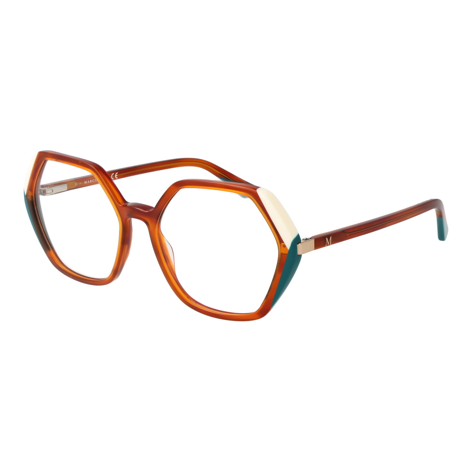 Σκελετός Γυαλιών Marciano by Guess Geometric με Acetate σκελετό
