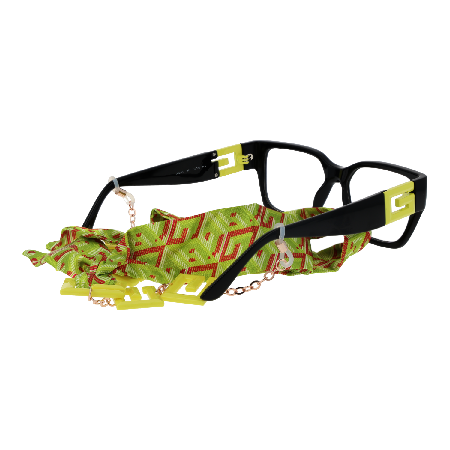 Σκελετός Γυαλιών Guess Rectangle με Stainless Steel σκελετό - Image 3