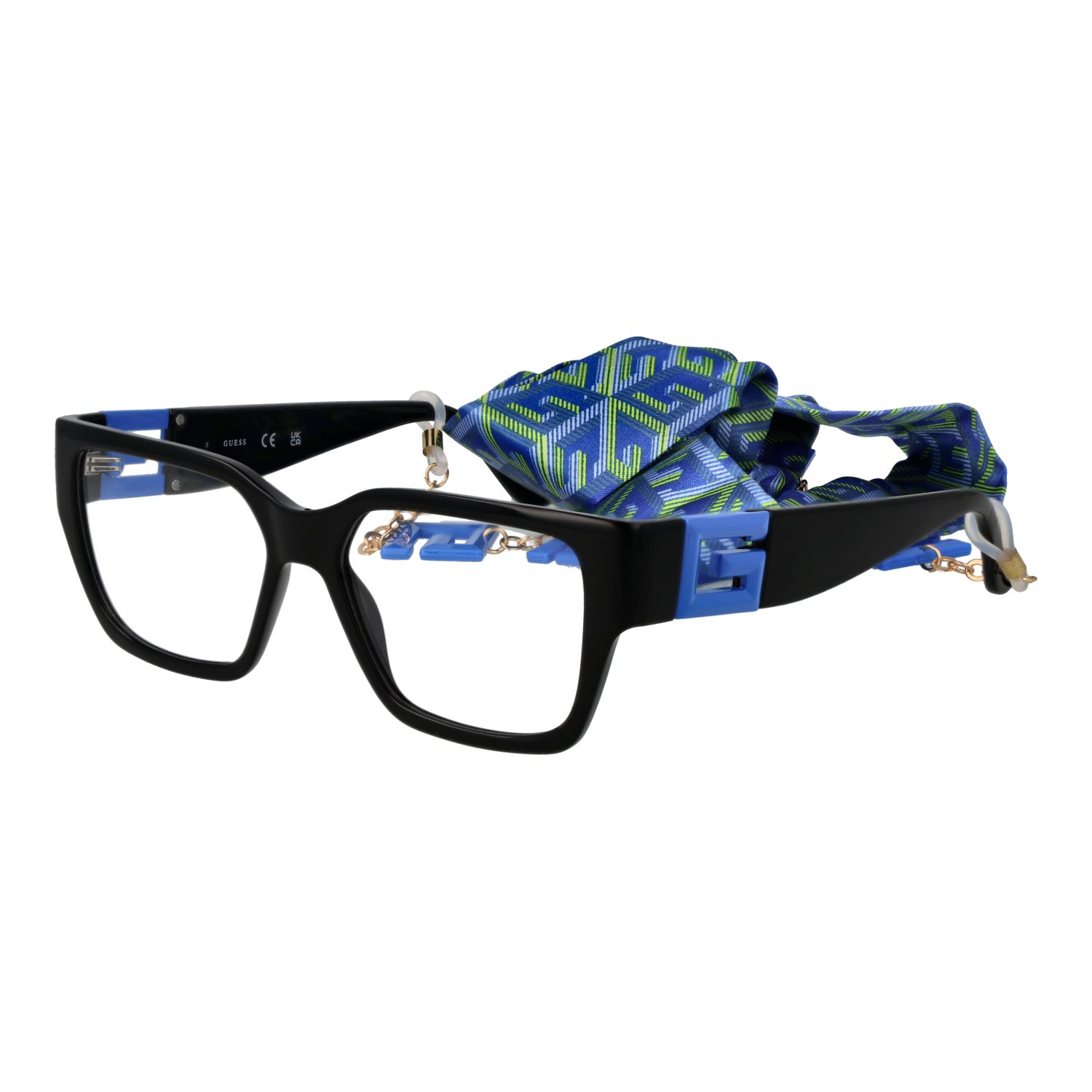 Σκελετός Γυαλιών Guess Square με Stainless Steel σκελετό