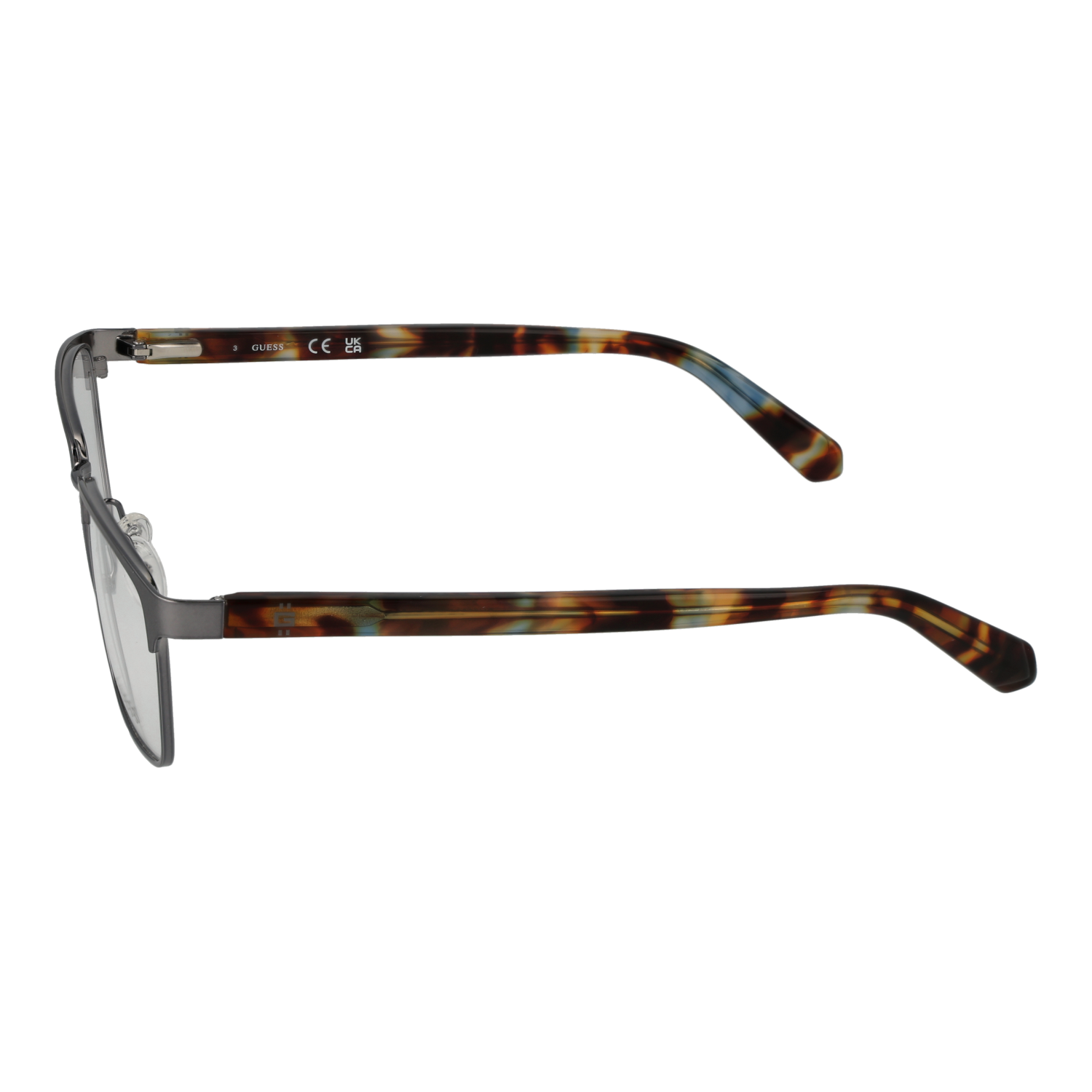 Σκελετός Γυαλιών Guess Rectangle με Μεταλλικό σκελετό - Image 9