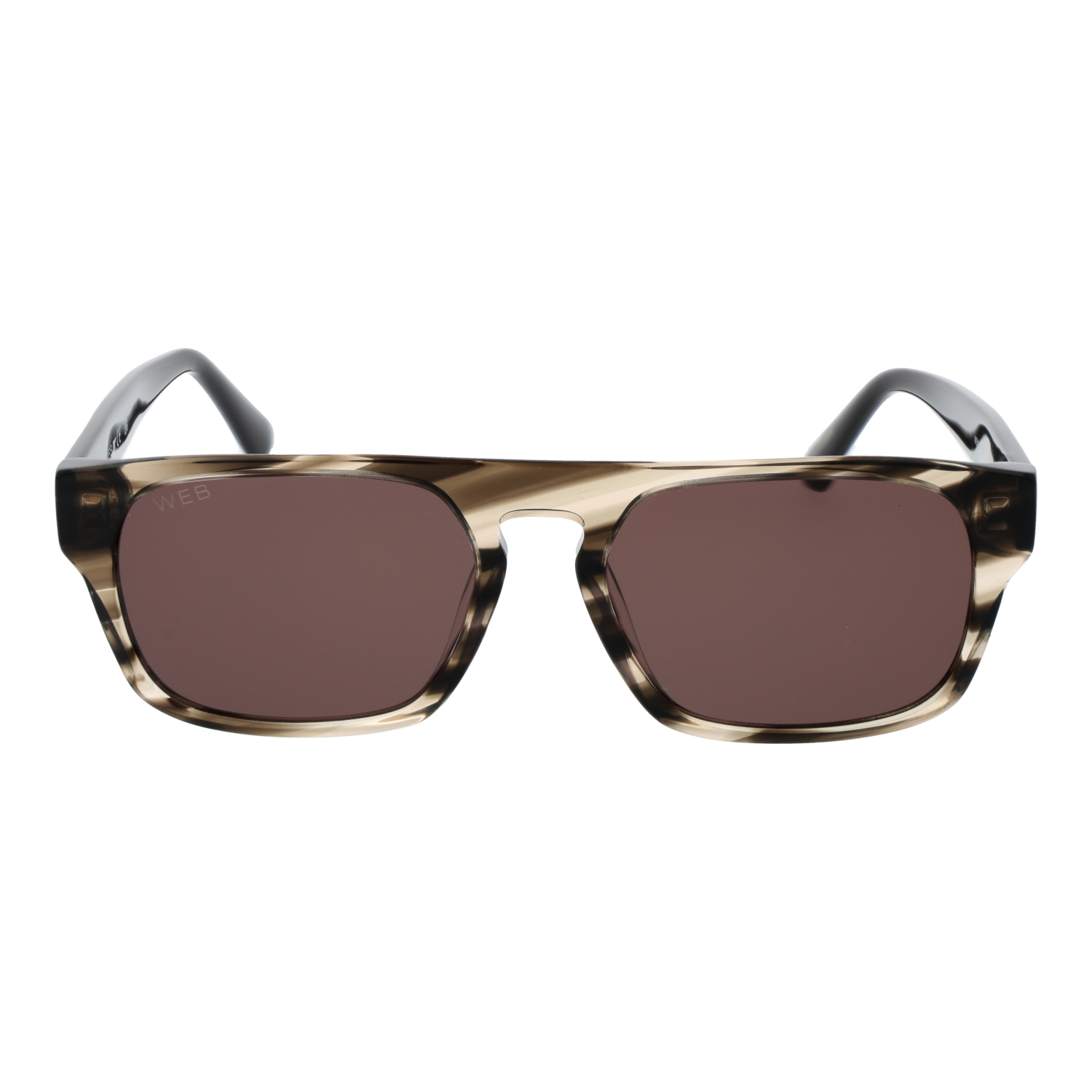 Sunglasses Web Rectangle με Acetate σκελετό - Image 5