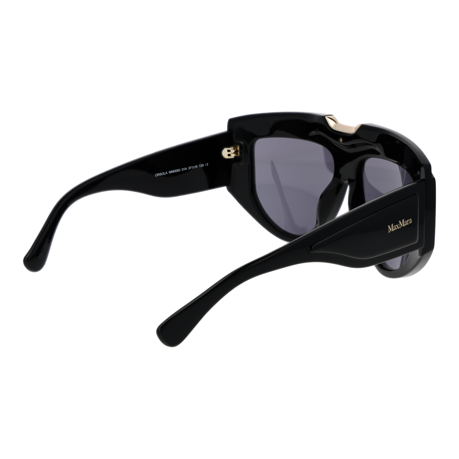 Sunglasses Max Mara Rectangle με Acetate σκελετό - Image 6