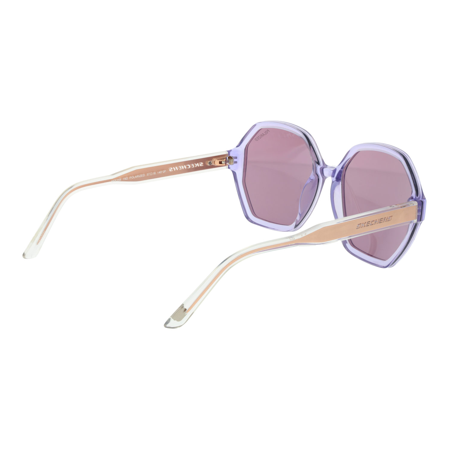 Sunglasses Skechers Square με Stainless Steel σκελετό - Image 6