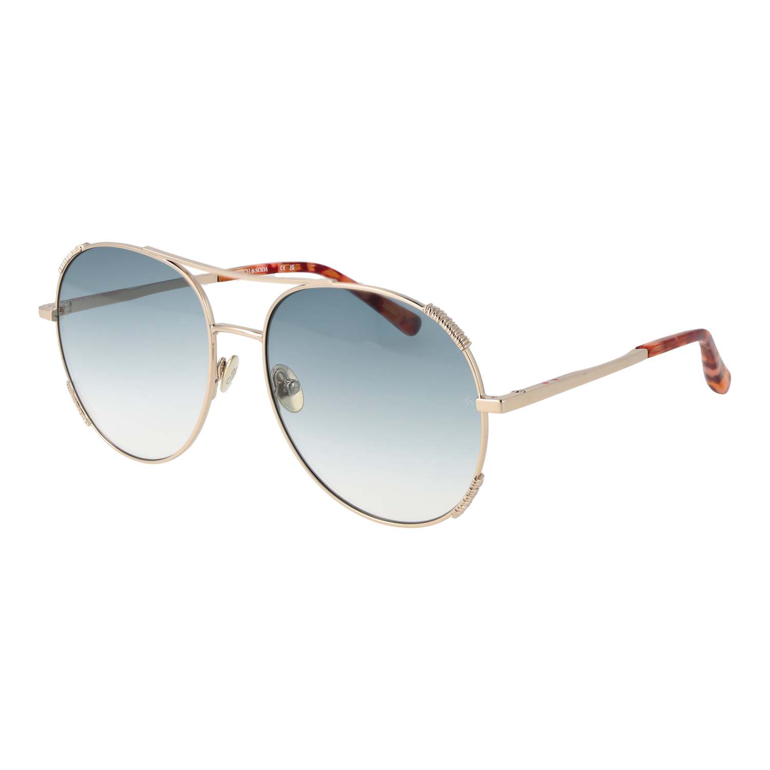 Γυαλιά Ηλίου Scotch & Soda Aviator με Acetate σκελετό