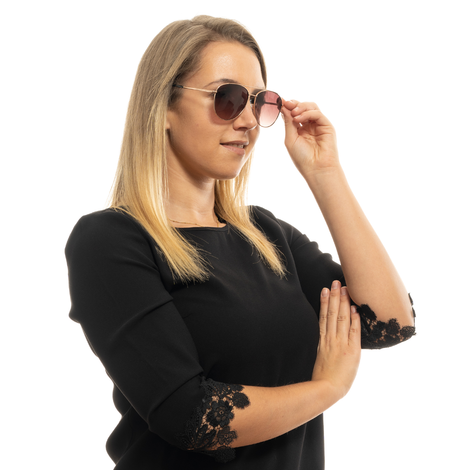 Γυαλιά Ηλίου Ted Baker Aviator με Μεταλλικό σκελετό - Image 4