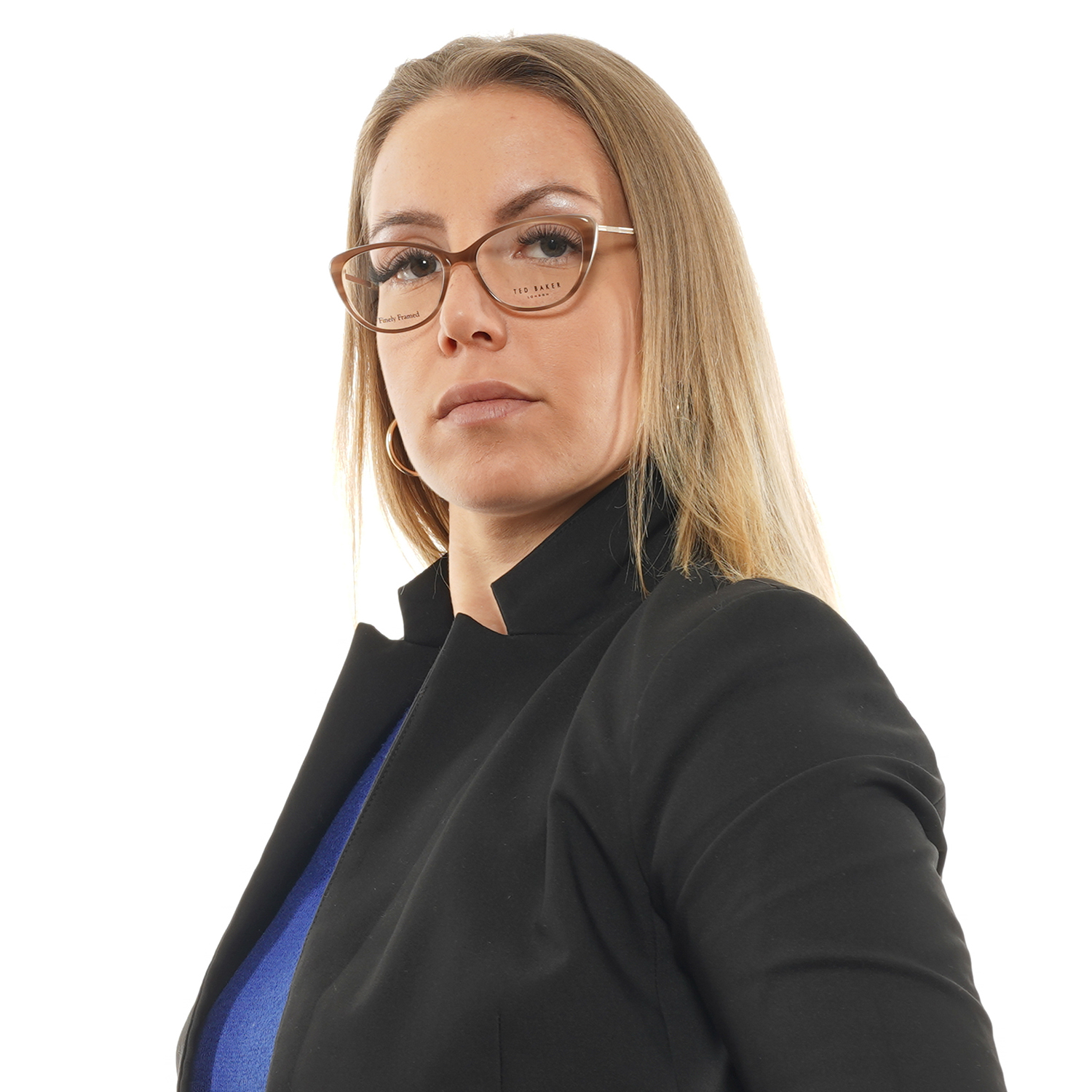 Σκελετός Γυαλιών Ted Baker Cat Eye με Acetate σκελετό - Image 4