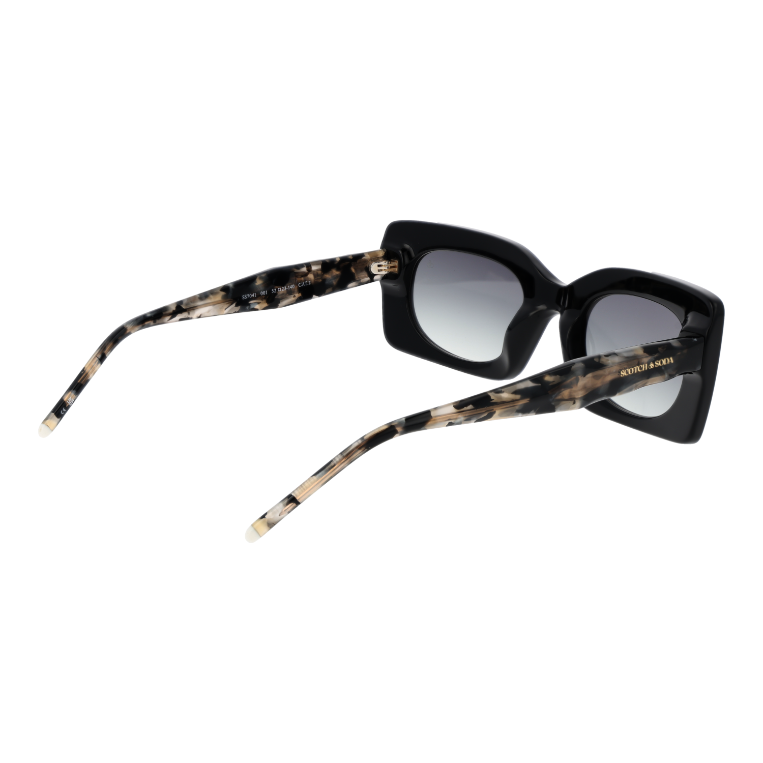Γυαλιά Ηλίου Scotch & Soda Rectangle με Acetate σκελετό - Image 3