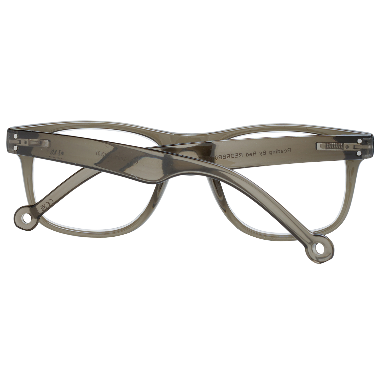 Frames with Prescription Lenses Reading by Red Trapezium με Recycled Polycarbonate σκελετό - Image 3
