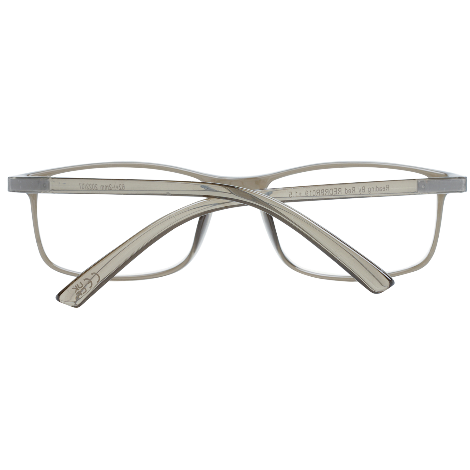 Frames with Prescription Lenses Reading by Red Rectangle με Recycled Polycarbonate σκελετό - Image 3