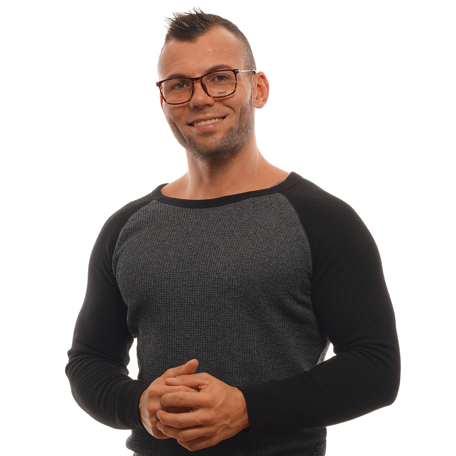 Σκελετός Γυαλιών Polaroid Rectangle με Plastic σκελετό - Image 4