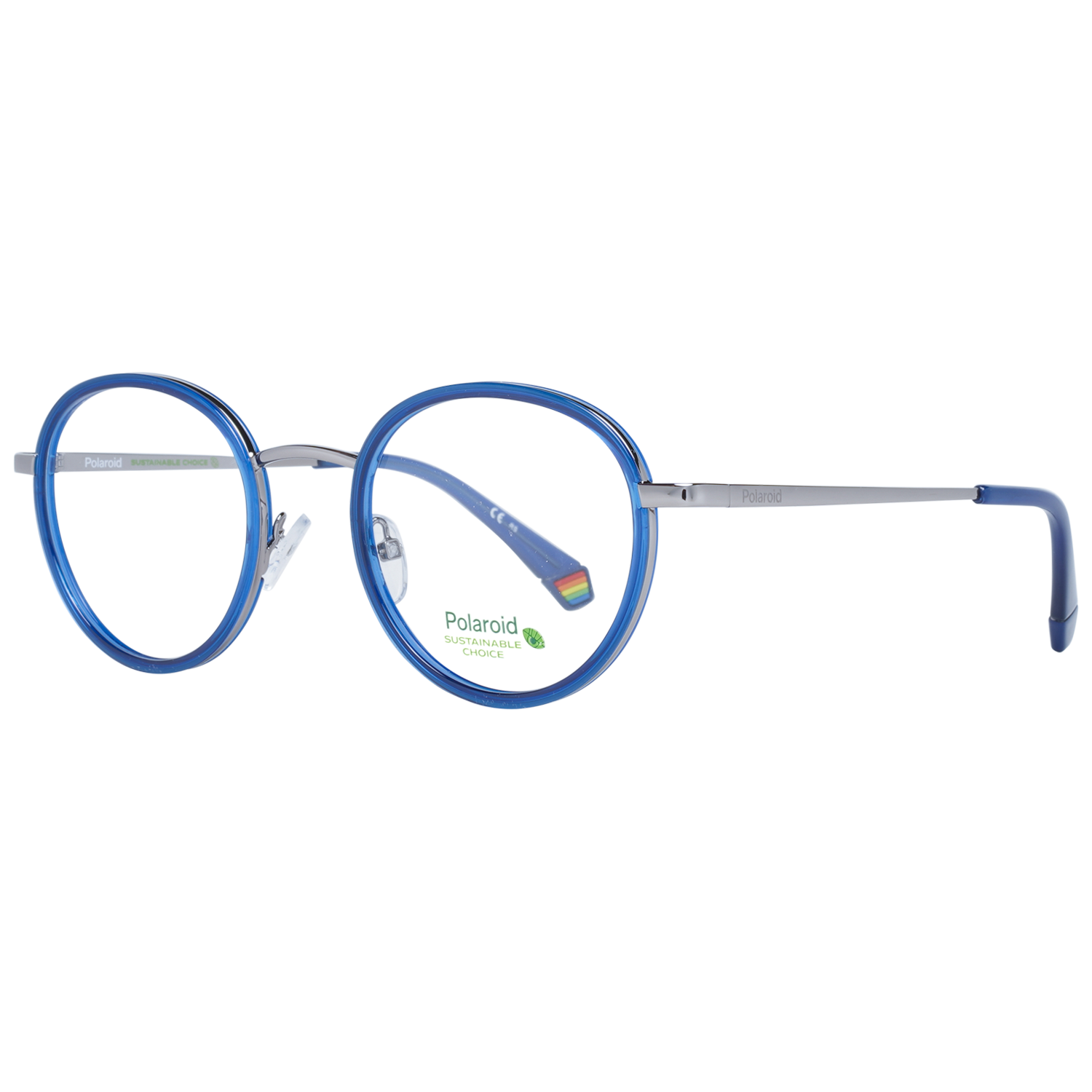 Σκελετός Γυαλιών Polaroid Round με Plastic σκελετό