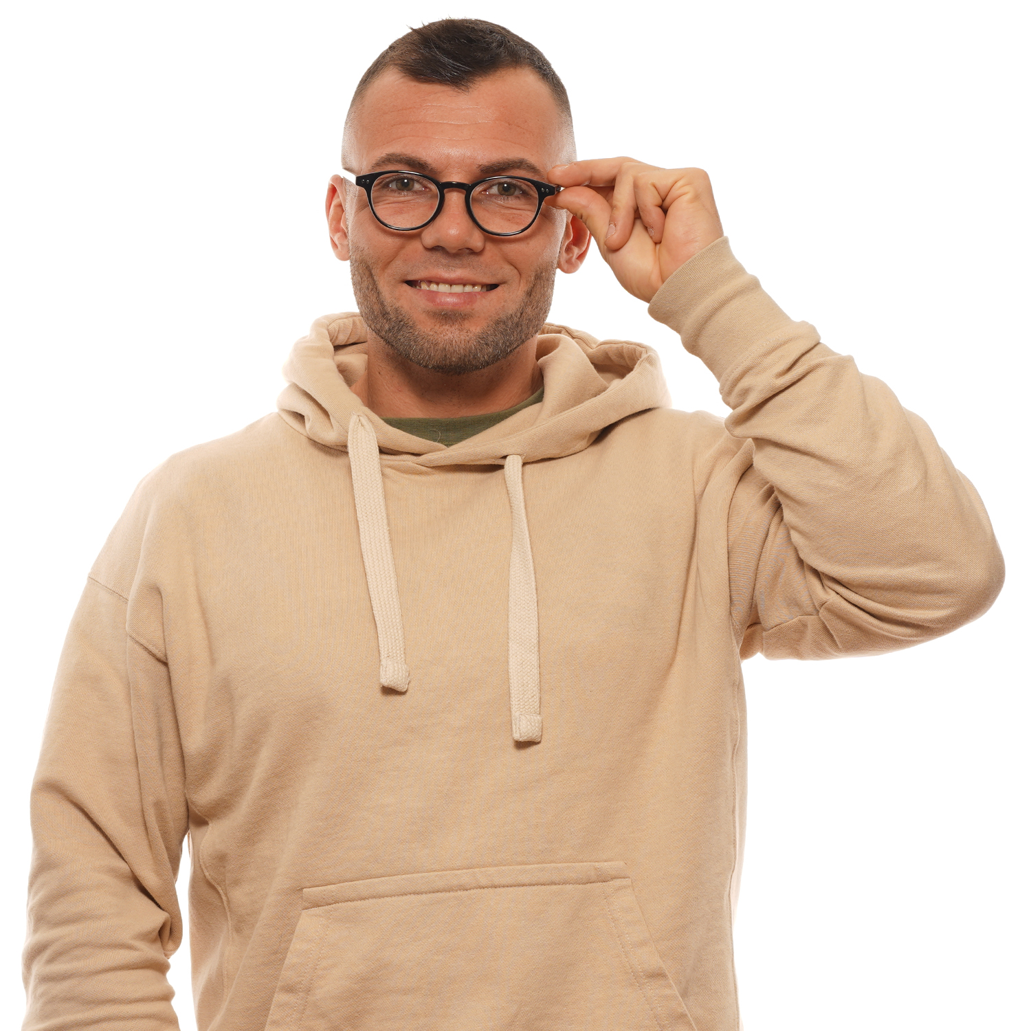 Frames with Prescription Lenses Polaroid Round με Recycled Polycarbonate σκελετό - Image 5