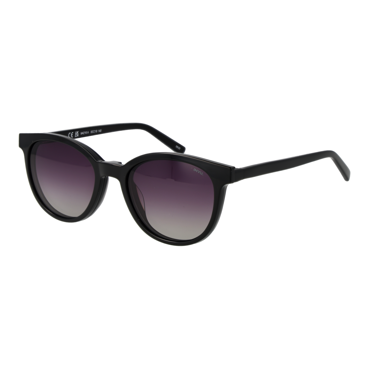 Frames with Sunglasses-Clips Invu Round με Plastic σκελετό