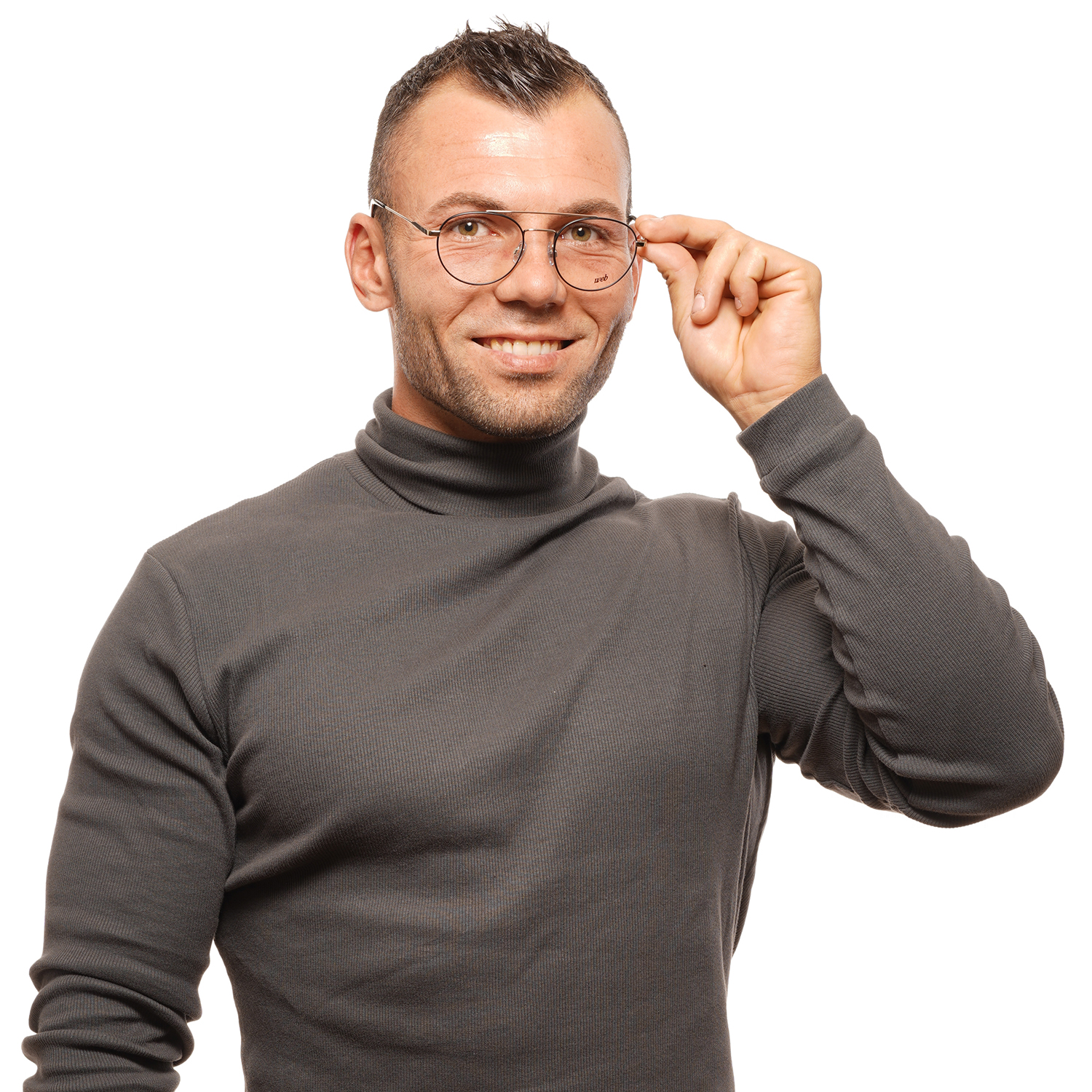 Σκελετός Γυαλιών Web Aviator με Μεταλικό & Πλαστικό σκελετό - Image 4