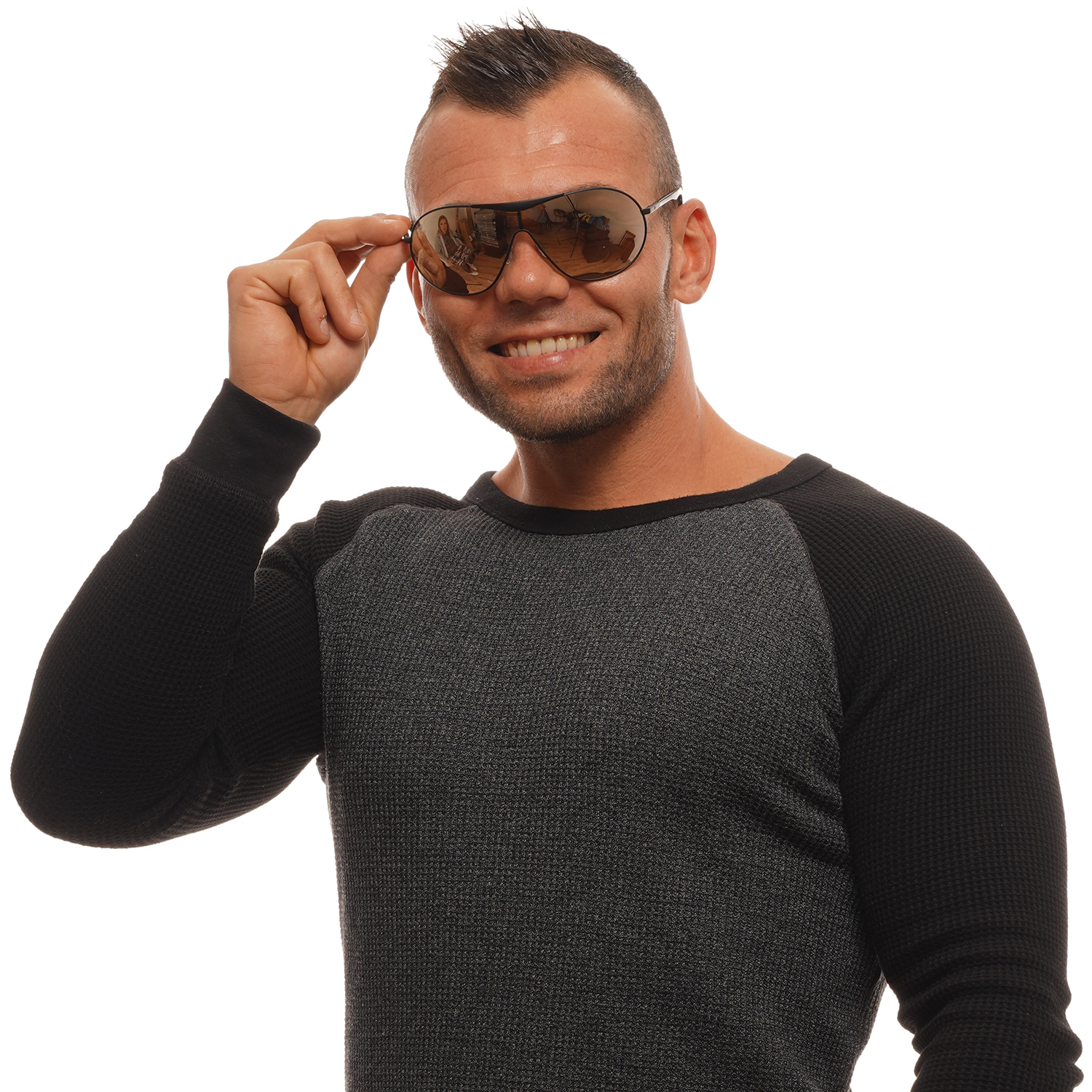 Γυαλιά Ηλίου Web Mono Lens με Μεταλλικό σκελετό - Image 5