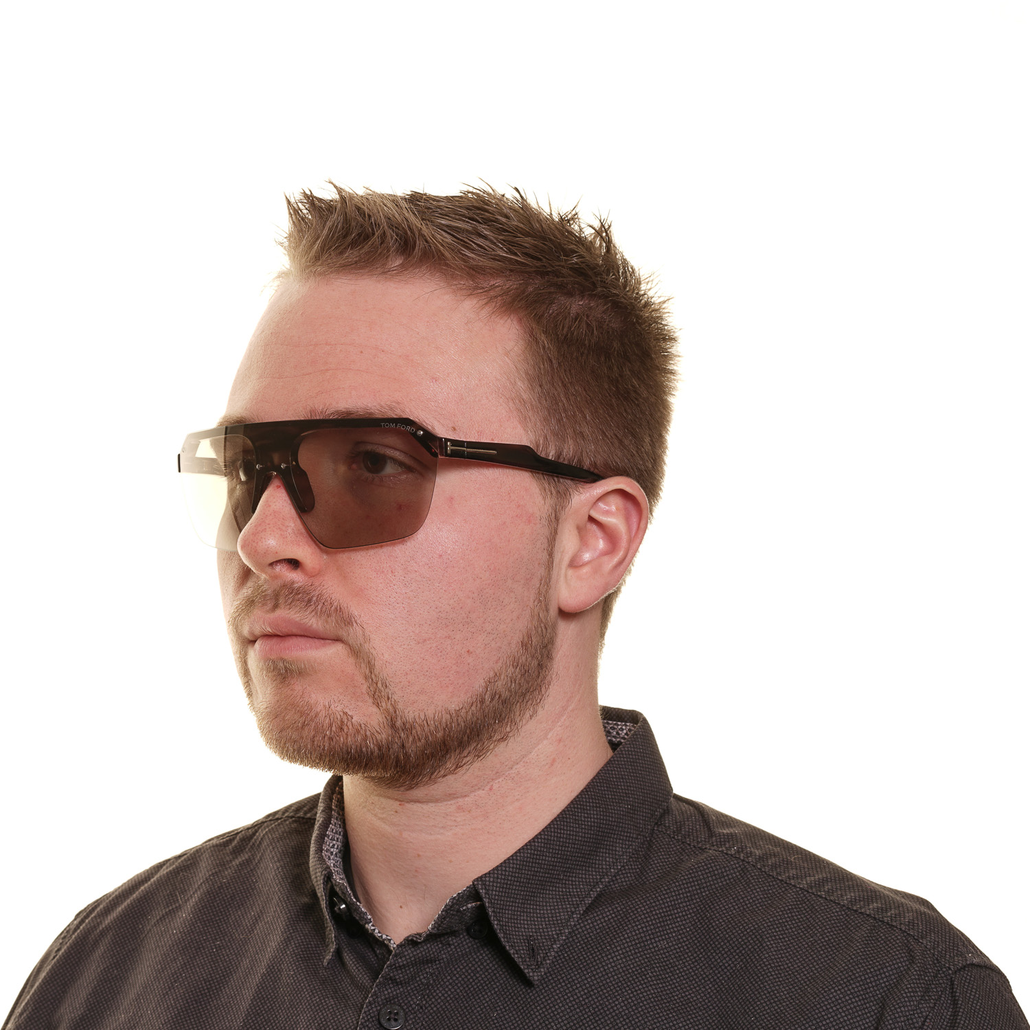 Γυαλιά Ηλίου Tom Ford Mono Lens με Plastic σκελετό - Image 4