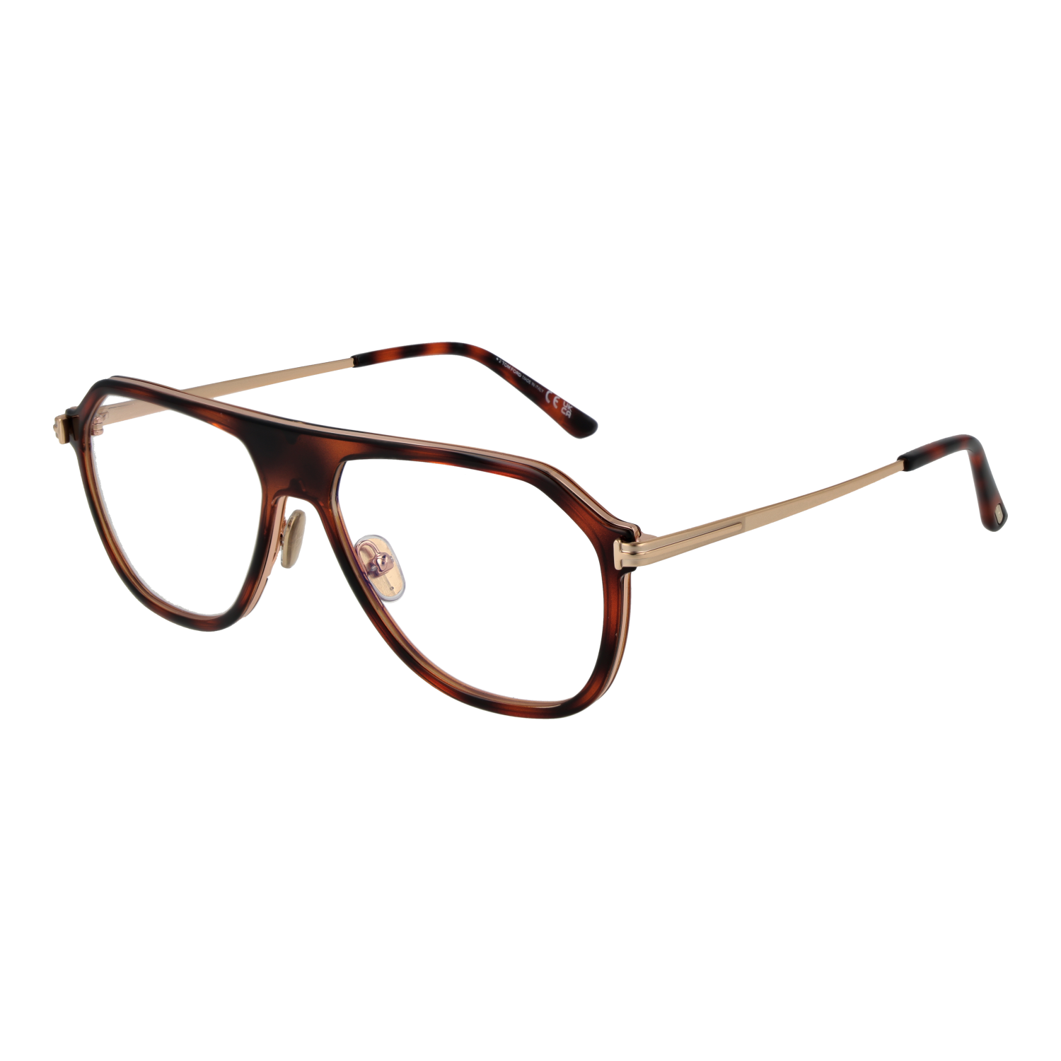 Frames with Blue-Filter Lenses Tom Ford Aviator με Acetate & Metal σκελετό