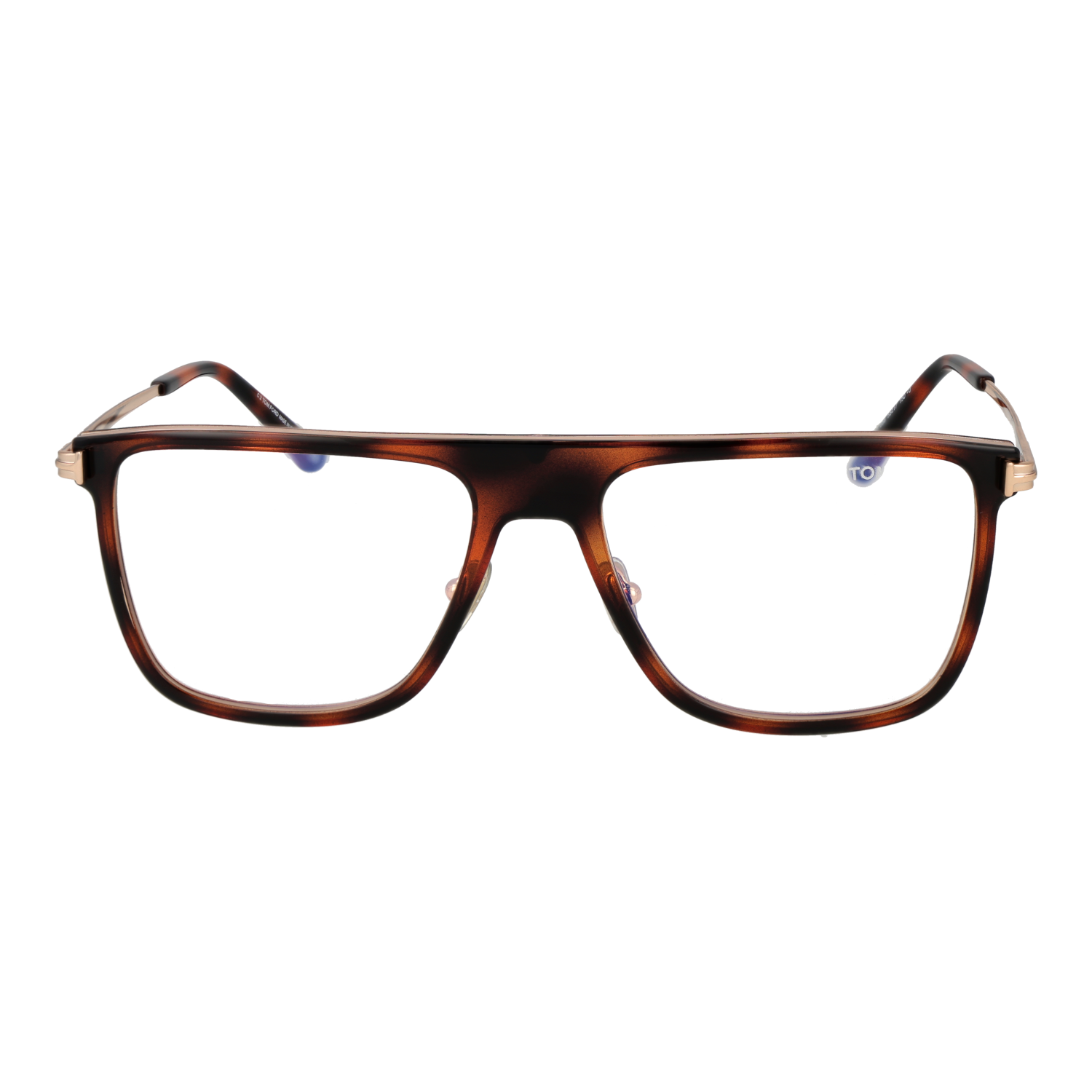 Frames with Blue-Filter Lenses Tom Ford Rectangle με Acetate σκελετό - Image 2